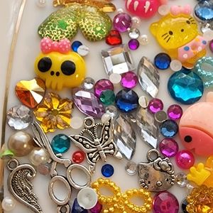 Phone case bling kit, nail art kit #8